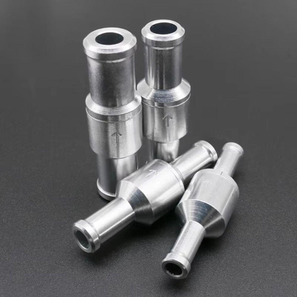 Aluminium Rückschlagventil Chrom Professionelle Qualität Inline-Rückschlagventil NBR-Gummi Hohe Zuverlässigkeit Kraftstoffventil