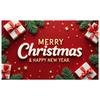 Winter Celebration Display Merry Christmas Print Festive Background Christmas Banner Gift Box Decor Holiday Backdrop For Festive