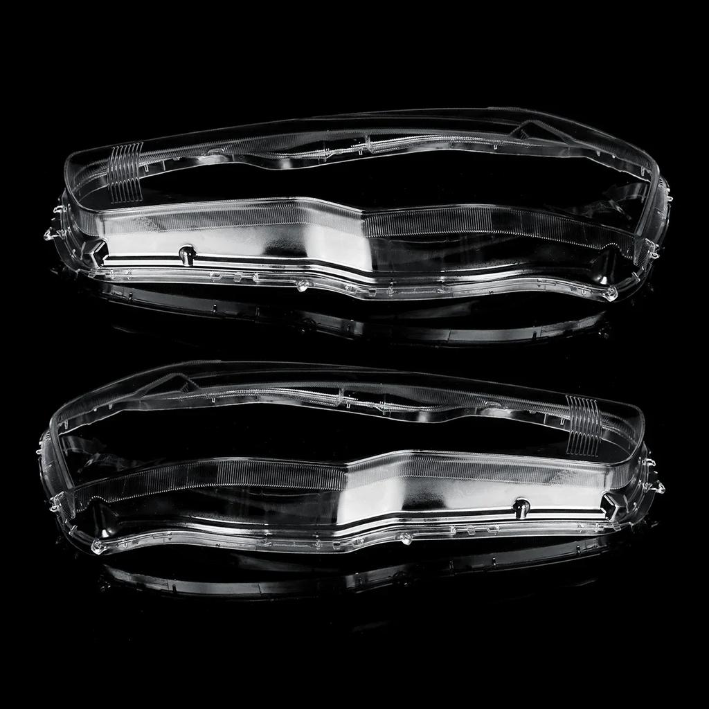 Car Front Headlight Headlamp Lens Cover For Mitsubishi Lancer Ex 2008-2016 Transparent Lampshade HeadLamp Shell