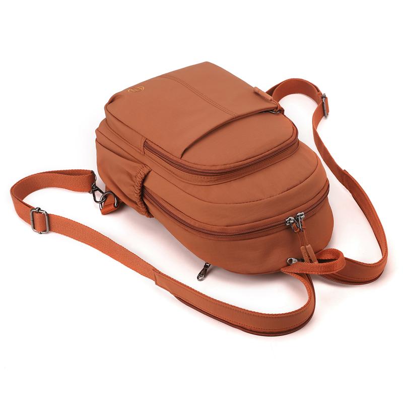 Large Capacity Backpack Women's Travel Bag Multi-Layer Student Schoolbag Multifunctional Chest Bag