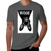 Woof  Boston Terrier Tshirt Large Size Basic Casual Tshirt