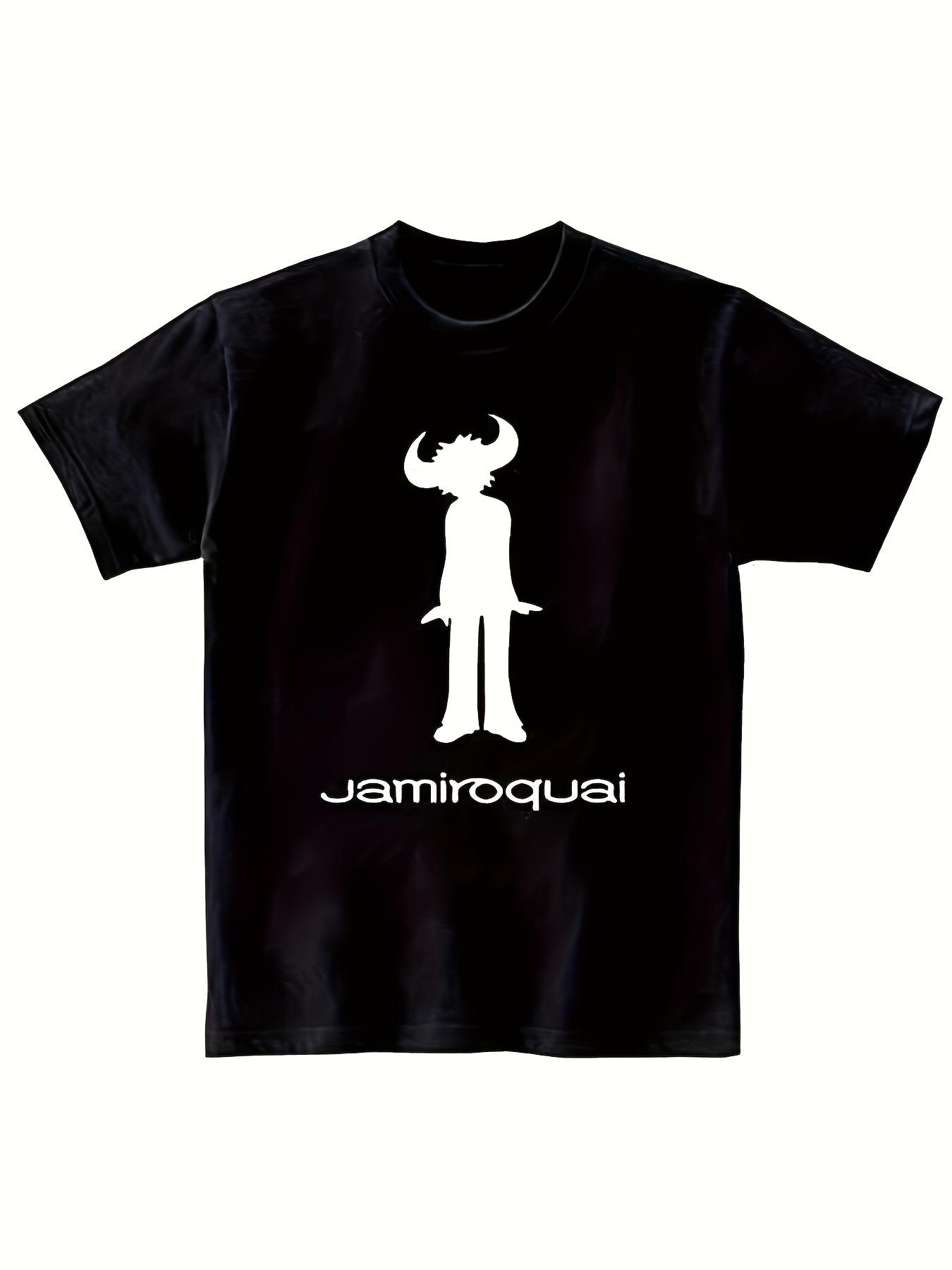 

Men s Jamilwai Graphic T-Shirt- 100% Cotton Black Music-Inspired Band Logo Design XXL
