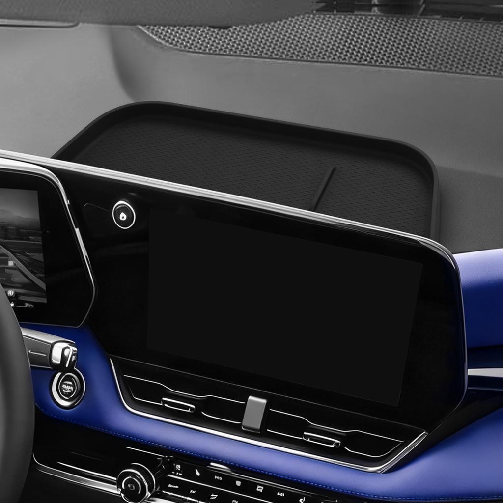 For Chevrolet Equinox 2025 2025 Central Control Screen Rear Storage Box Dashboard Tray OrganizerCar Interior Accessories Black