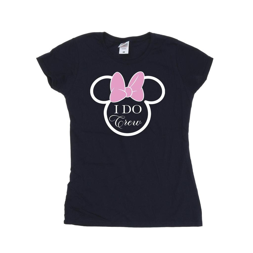 Disney Womens/Ladies I Do Crew Minnie Mouse Cotton T-Shirt