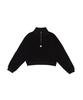 PIV’VEE Terry Half-Zip Sweatshirt (Ebony Black)