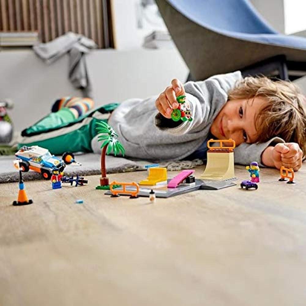 LEGO City Skate Park with Road Plate 60290
