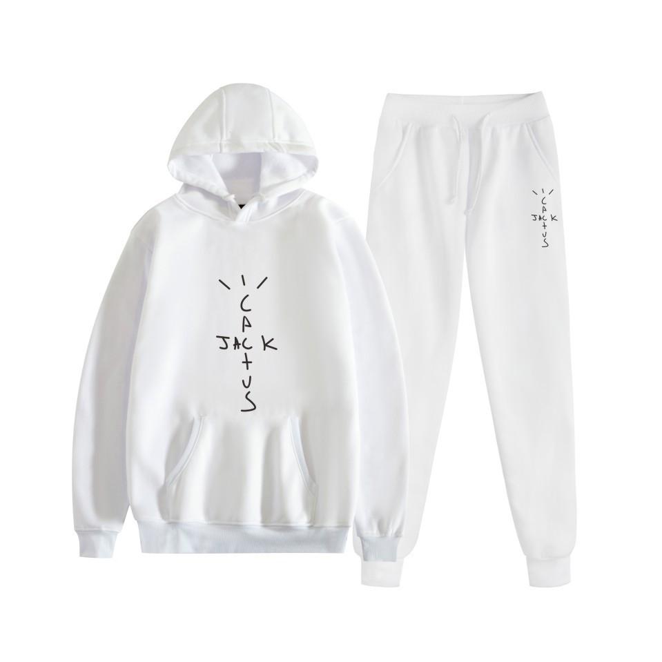 Hot-selling European and American Singer Travis Scott Casual Hooded Sweater Couple Suit