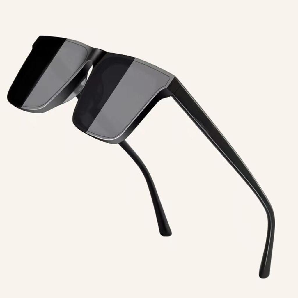 1PC New Square Fashion Sunglasses Men's Colorful Sheet Sunglasses Street Shooting Glasses