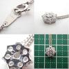 [Used] Pt900/Pt850 Diamond Pendant/necklace/g482-90