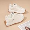 Spring Breathable White Shoes for Women Korean Version Thick Soled Sports and Leisure Running Ins Dad Shoes for Women