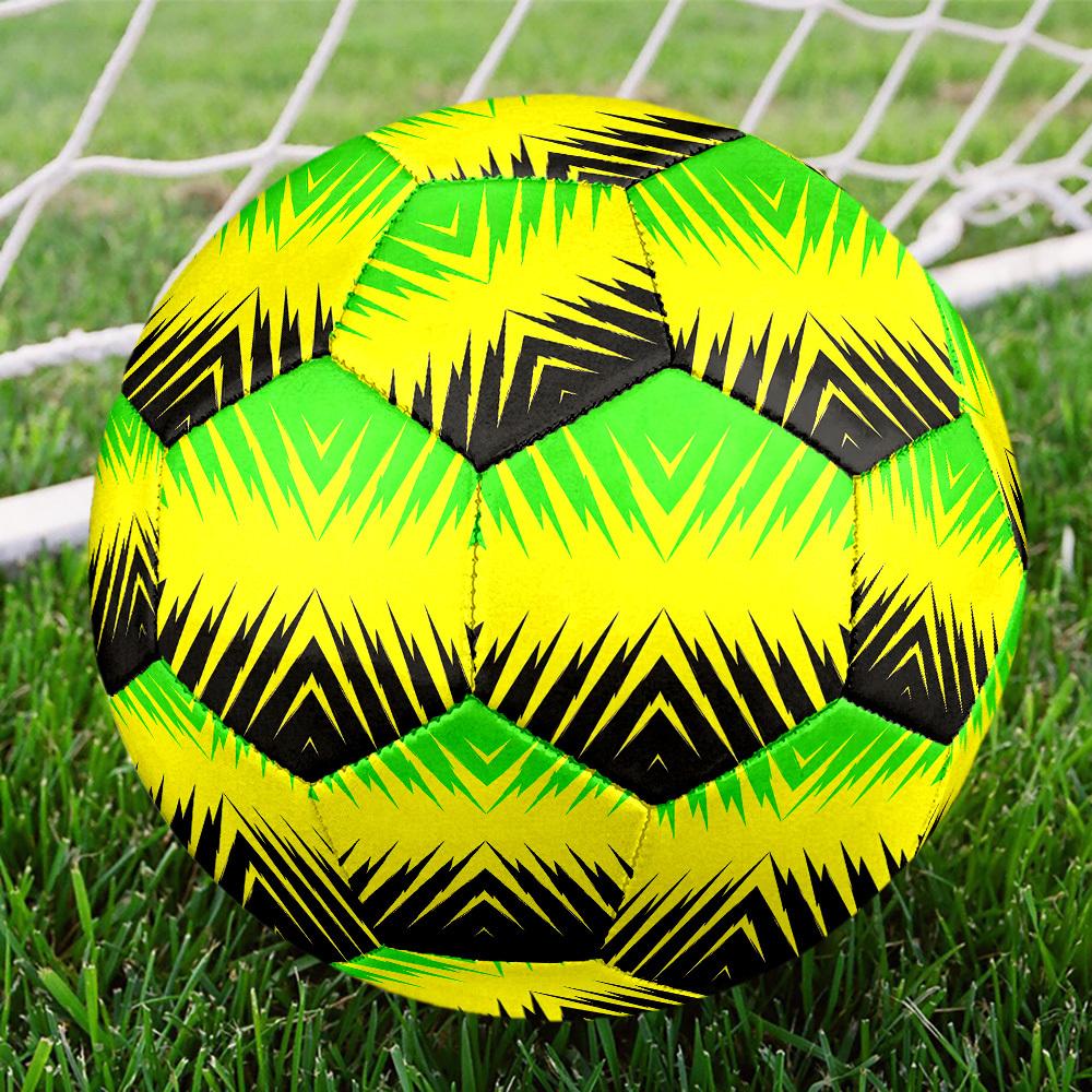 1pc Abstract Size 5 Soccer Ball Professional Match Training Football Indoor &Outdoor Sports Ball Lightweight Durable C6591