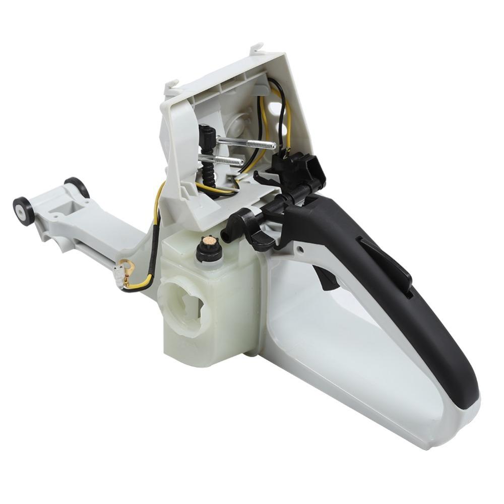 White Fuel Gas Tank Easy installation Gas Fuel Tank Rear Handle for MS440 044.