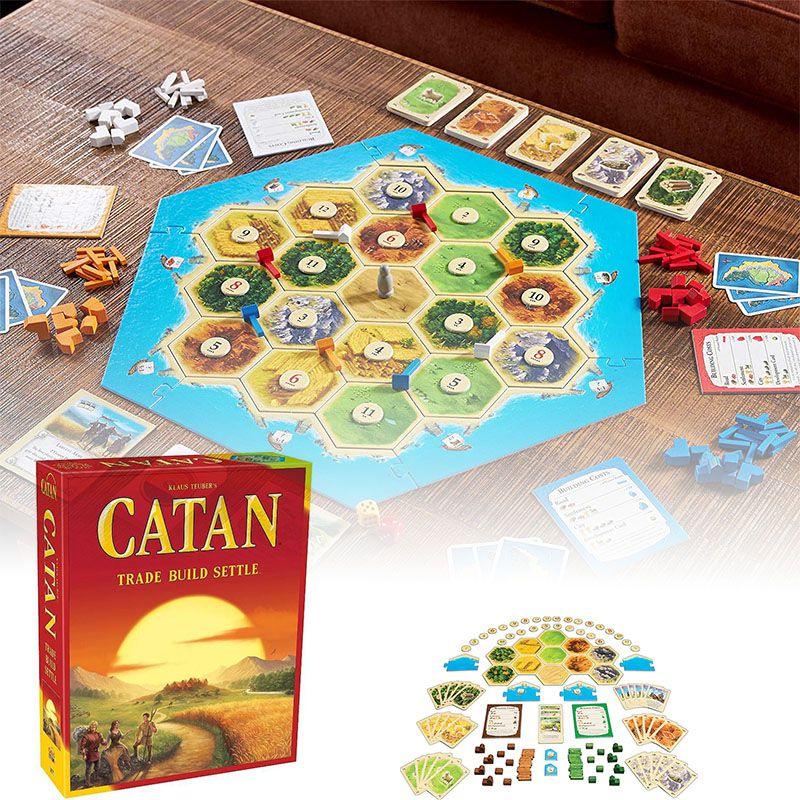 Board Game Desktop Catan Island 35 Player Expansion Table Card Family Gathering