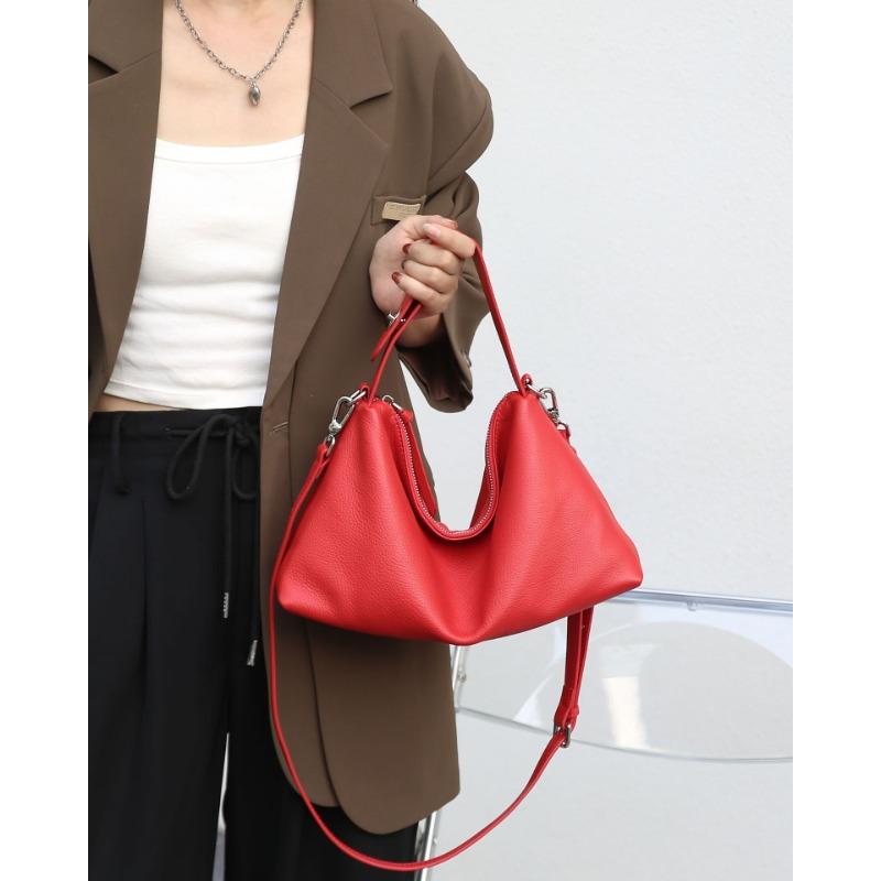 Cowhide Women's Shoulder Crossbody Large Capacity Bag Soft Leather