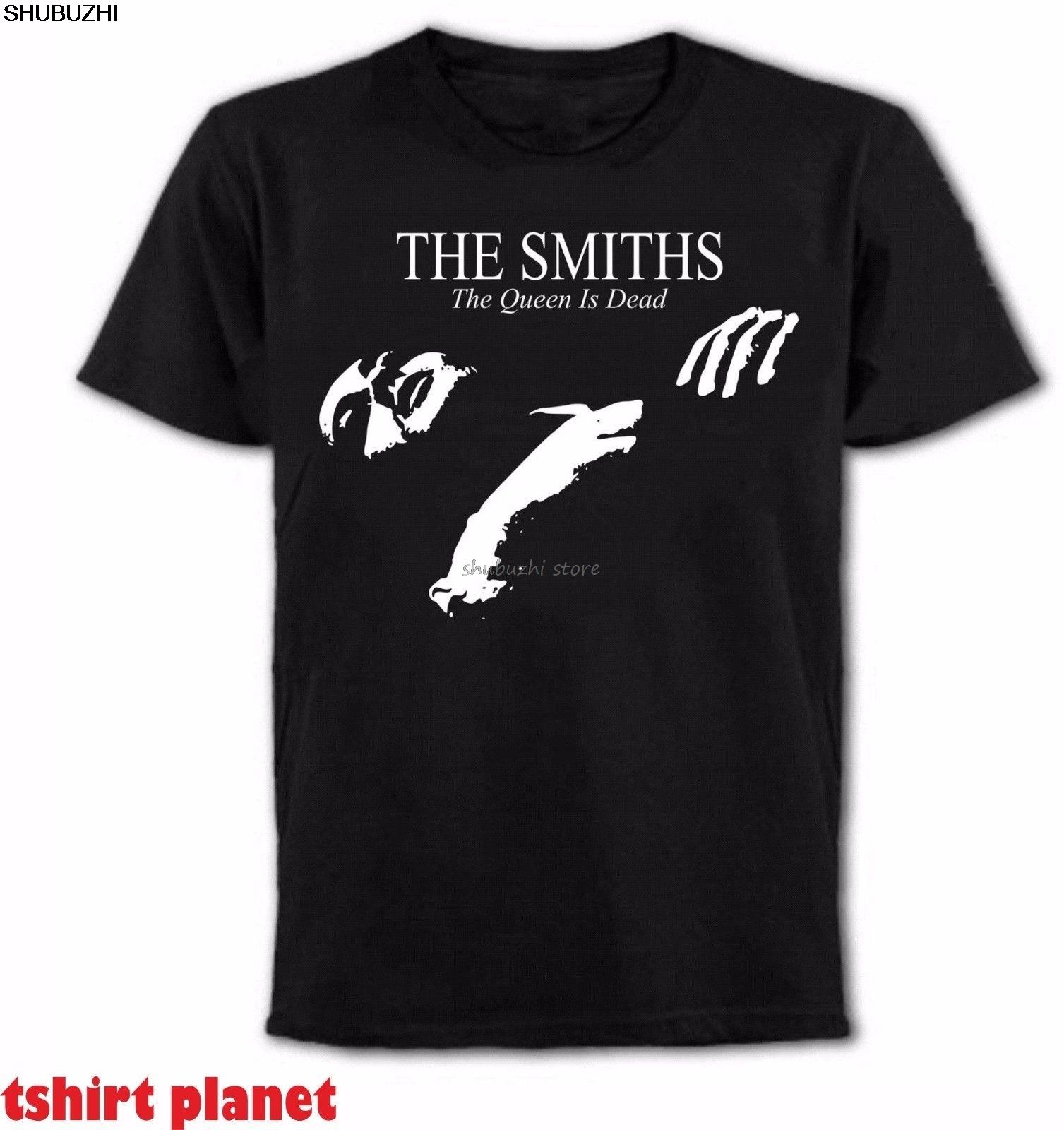 The Smiths The Queen Is Dead TShirt 1980s Indie Morrissey free delive sbz1056 S