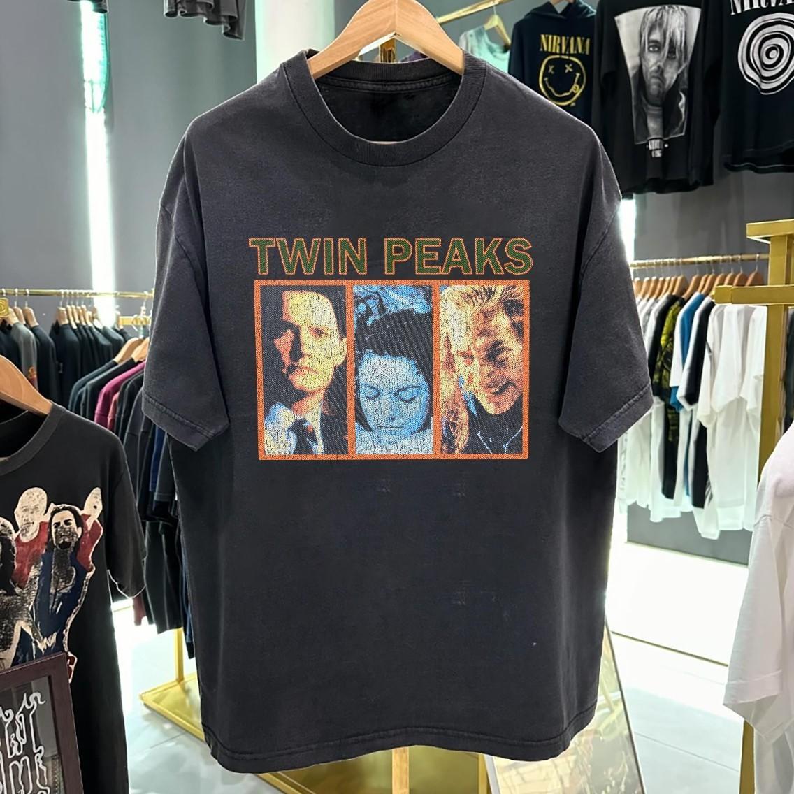 Twin Peaks Promo Black T-Shirt XXL 2XL