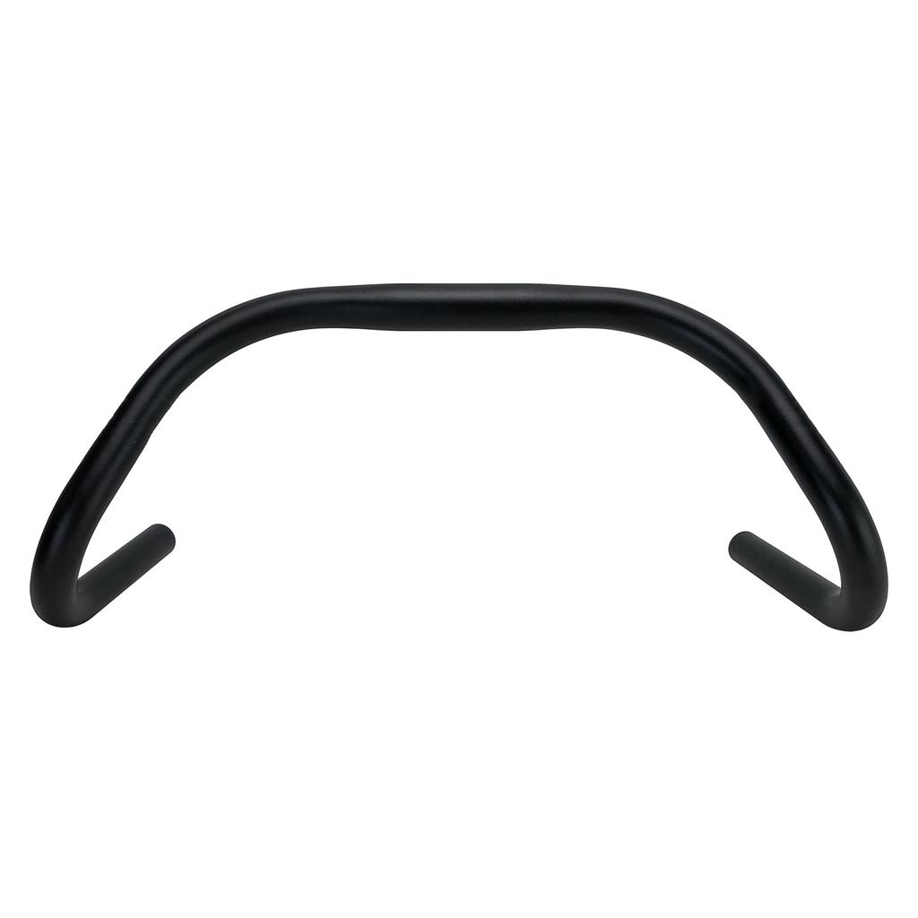 Mountain Bike Handlebar 390mm MTB Bent Handle Bar Replacement Component Parts Accessories Replace Comfortable Grip