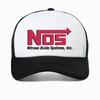 NOS Nitrous Oxide Systems Graphic Fast and Furious Car Racing Sport Hat for Unisex Cool Casual Summer Mesh Breathable Trucker Caps