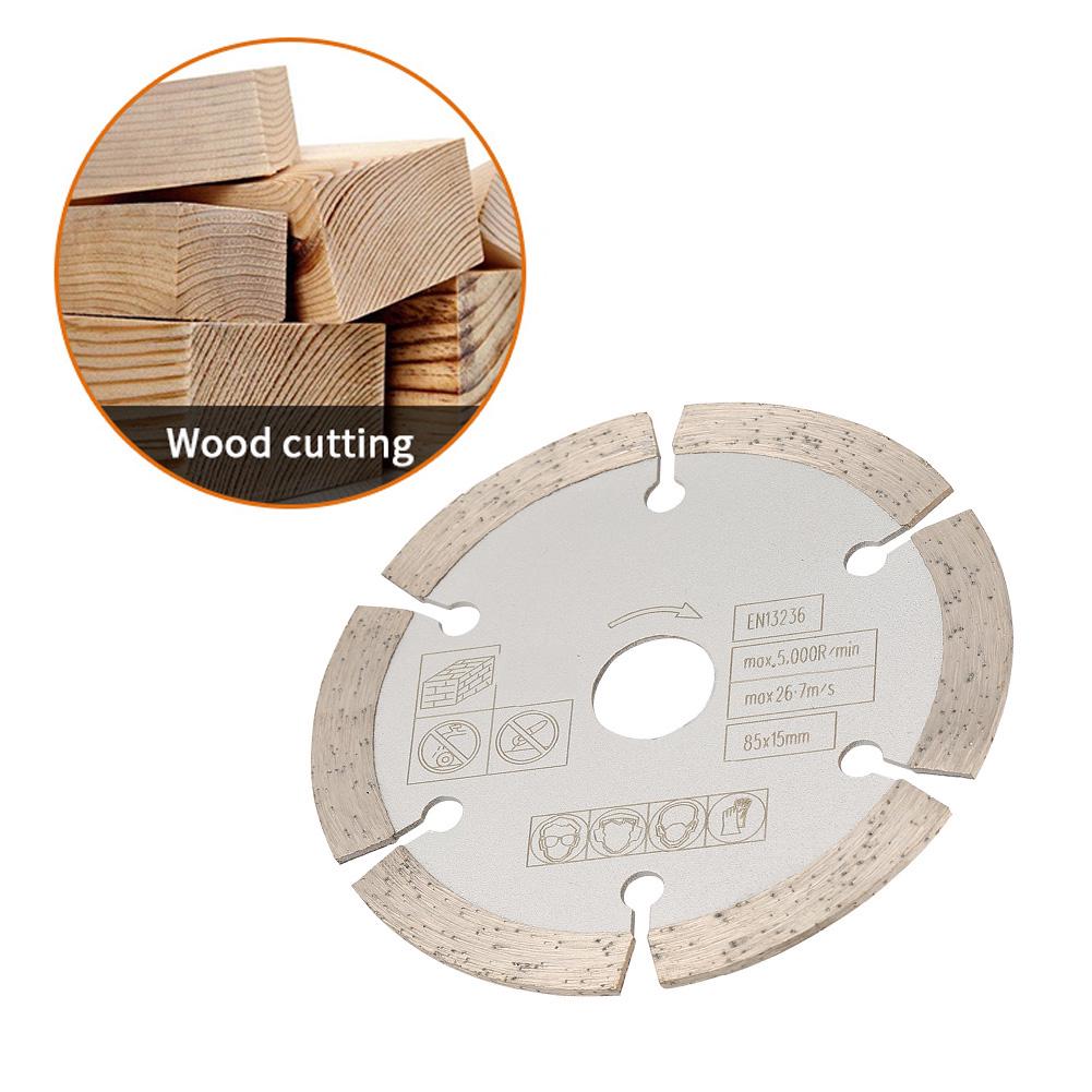 85mm x 15mm Diamond Circular Cut Saw Woodworking Rotary Tool Cutting Disc