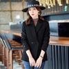 Khaki Slim Fit Casual Blazer for Women - Spring/Autumn 2026 High-End Style