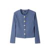 Women's 2025 Versatile Slim Fit Blazer & Skirt Set - Casual Solid Color Suit