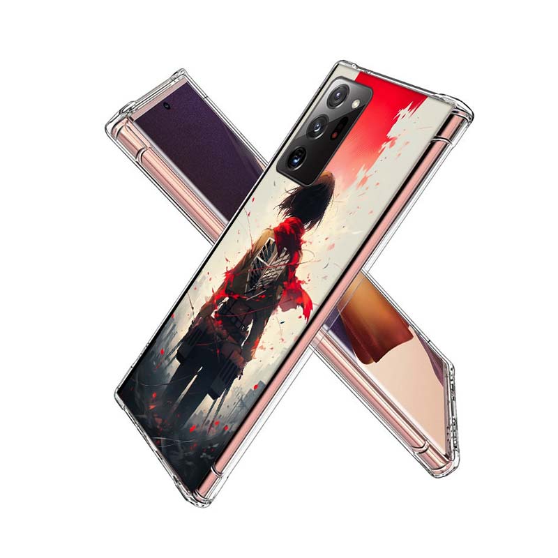 Character MIKASA Phone Case for Samsung A55 A35 A25 A15 A07 A05S A16 A17 A26 A36 A37 A56 A57 Galaxy Note 20 10 A50S A71 A51 A31