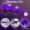 Alien Double Knot Silicone Anal Plug Dog Pendant SM Toy