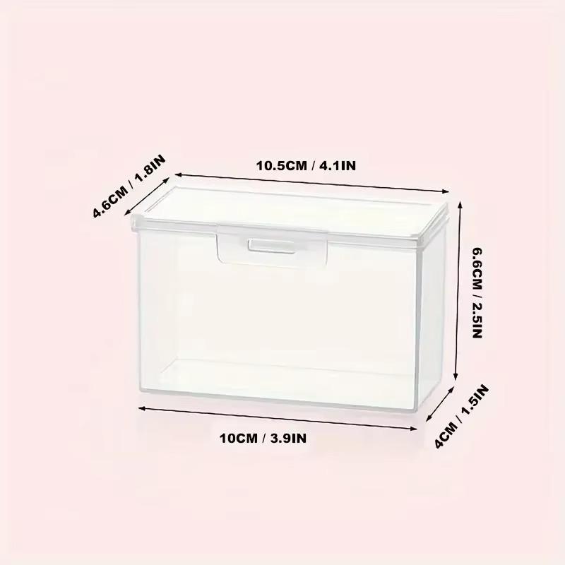 1/3pcs Poker Box Transparent Poker Box Game Card ID Card Star Card Storage Box