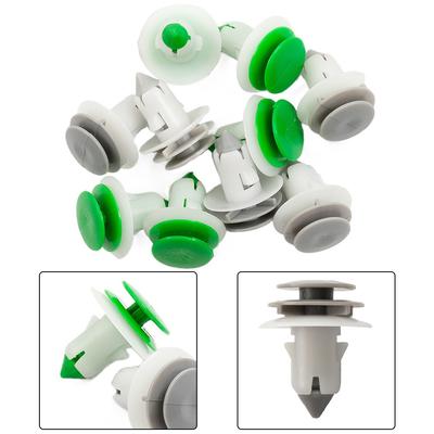 Clip Pannello Porta Finitura Verde+grigio Plastica Pratiche da Usare