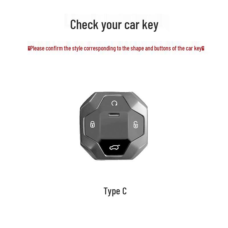 Jetour Traveller Key Case for Chery Jetour Shanhai T2, Green 3D Suede Modified Accessories