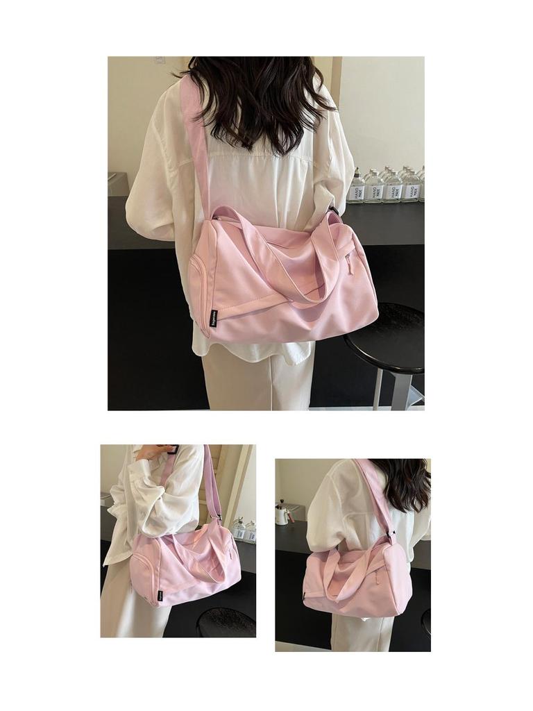 Travel Bag Large Capacity, Dry & Wet Separation, Lightweight Sports & Fitness Crossbody Bag for Short Trips