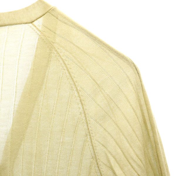 Mila Owen unused Long sleeve knit cardigan beige Women Used