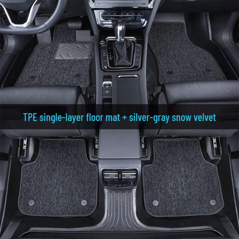 Star Wish TPE Car Floor Mats: Dirt-Resistant Interior Accessories for Enhanced Style & Protection