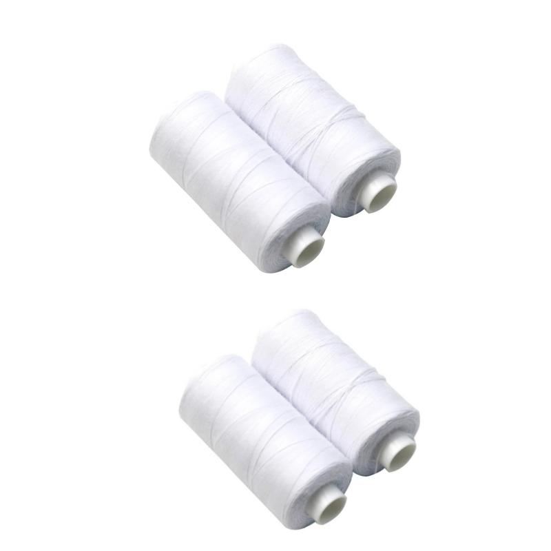 2Pcs Sewing Thread Sewing Thread Polyester Thread Set Sewing Threads Sewing Spools Polyester DIY Sewing For Hand Machines 500M
