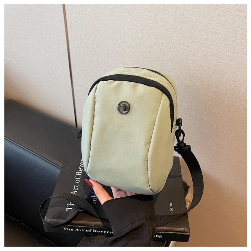 

Холщовая сумка-мессенджер женская сумка новый осенне-зимний нишевый дизайн модная сумка для мобильного телефона зелёный