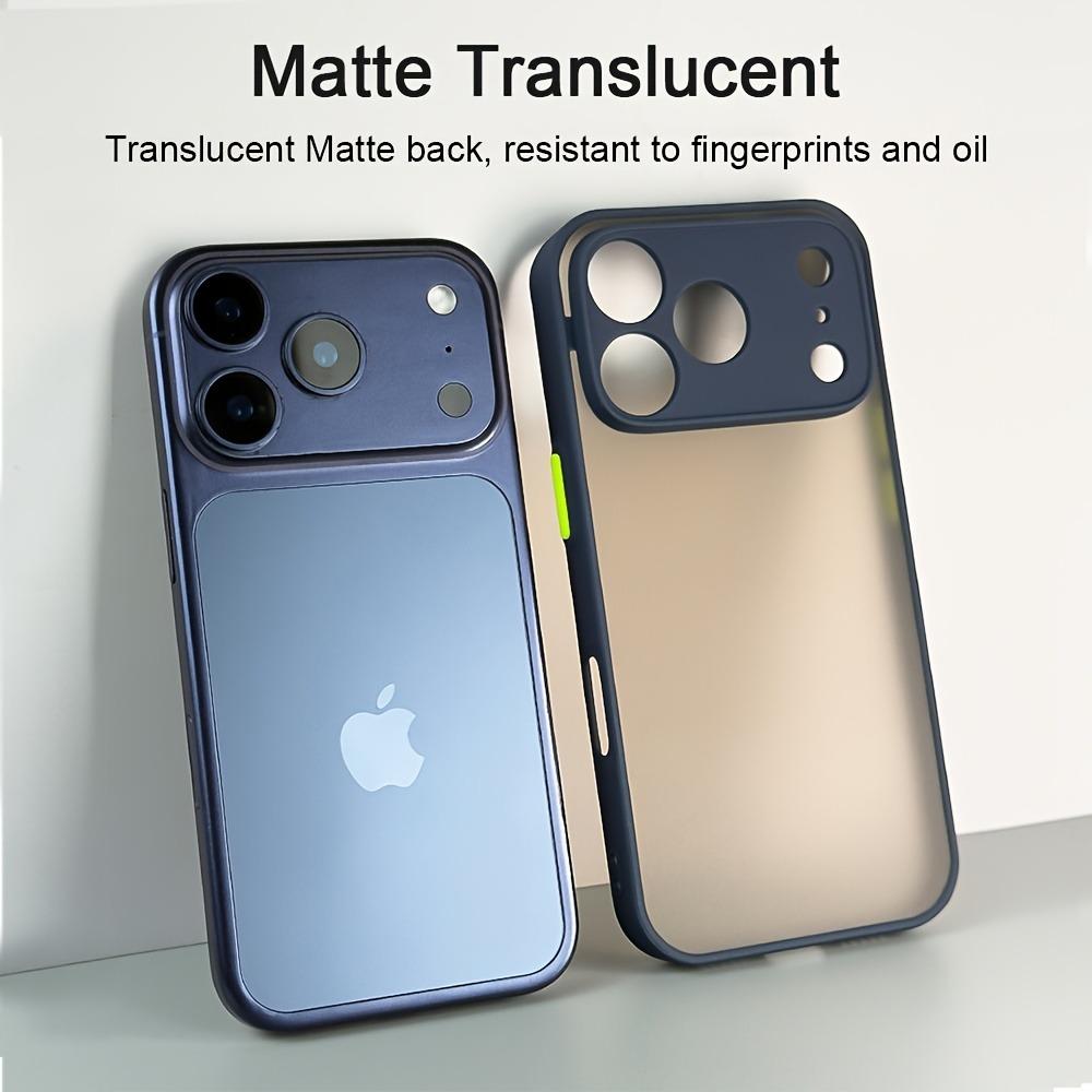 Translucent Matte Phone Case For For Iphone 17 16 1 Pro Max Armor Bumper Shockproof Cases For For Iphone 14 13 17 Pro Max 16Pro Cover