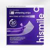 Purple Whitening Teeth Strips for Daily Use Gentle Formula Enamel Protection and Stain Removal