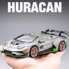 Lamborghini Huracan EVO Supercar Simulation Diecast & Toy Vehicles Sounds & Light Pull Back Car 1:32 Alloy Collection Model