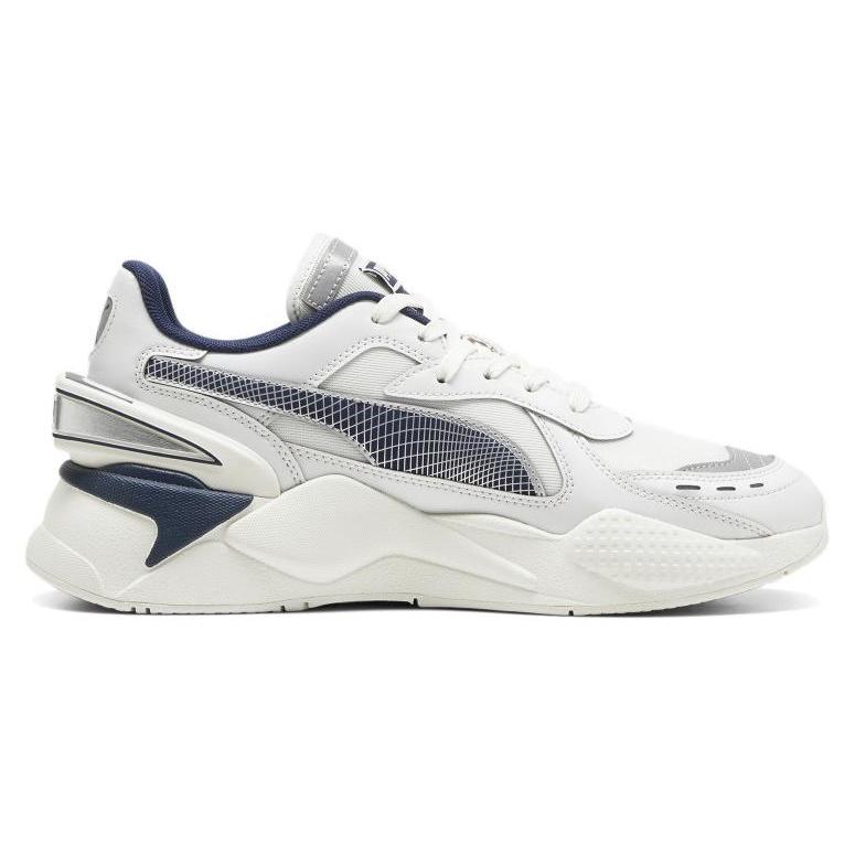 New PUMA RS X '40TH ANNIVERSARY' Slip Resistant Low Top Casual Shoes Unisex White Gray Blue 395339-01