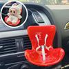 15-17cm Car Doll Seat Labubu Doll Safety Seat Cute Doll Air Outlet Aromatherapy Decoration Car Interior Ornament Accessorie Gift