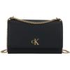 New Synthetic Material Crossbody Bag Medium Size Women's Black Gold DH2806-YIQ