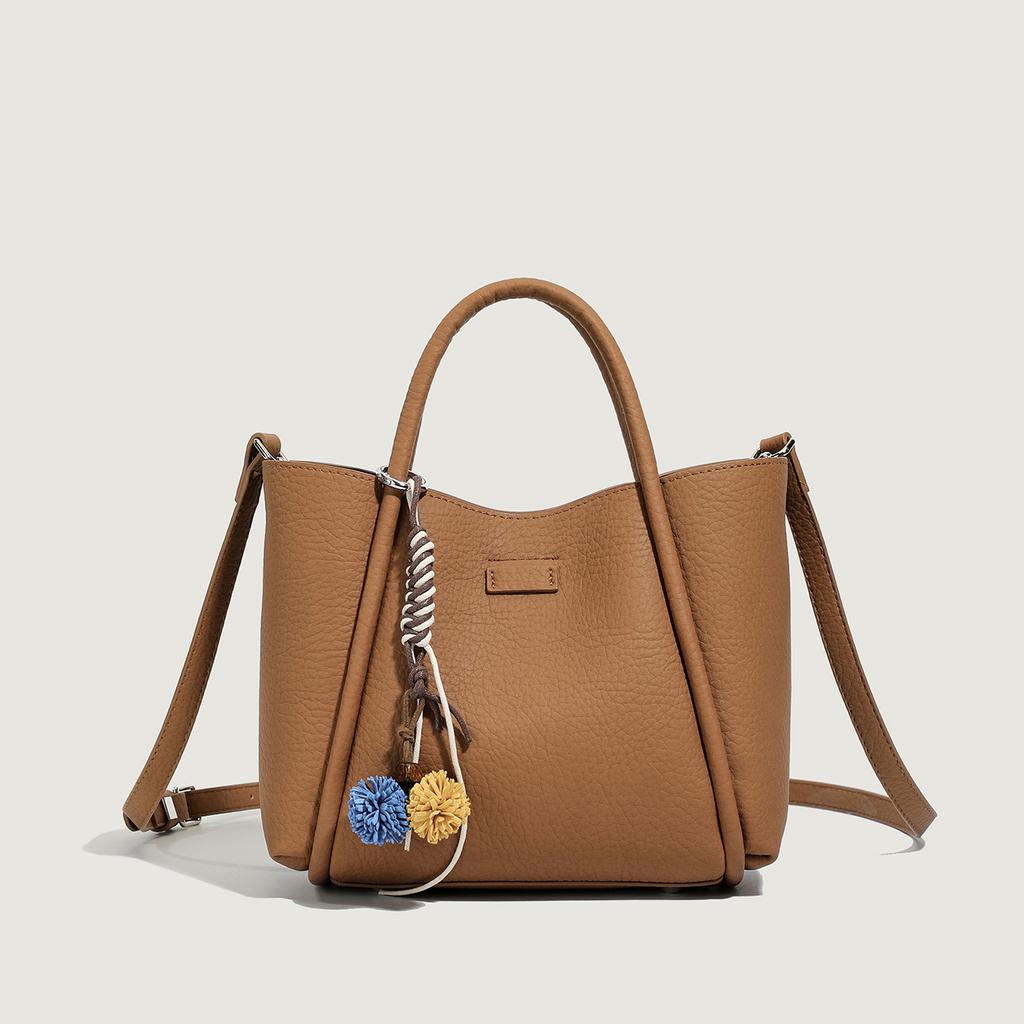 Bucket Bag, Simple Large Capacity Handbag, Fashionable Bag, Crossbody Bag, Women's Versatile Commuting Shoulder Bag