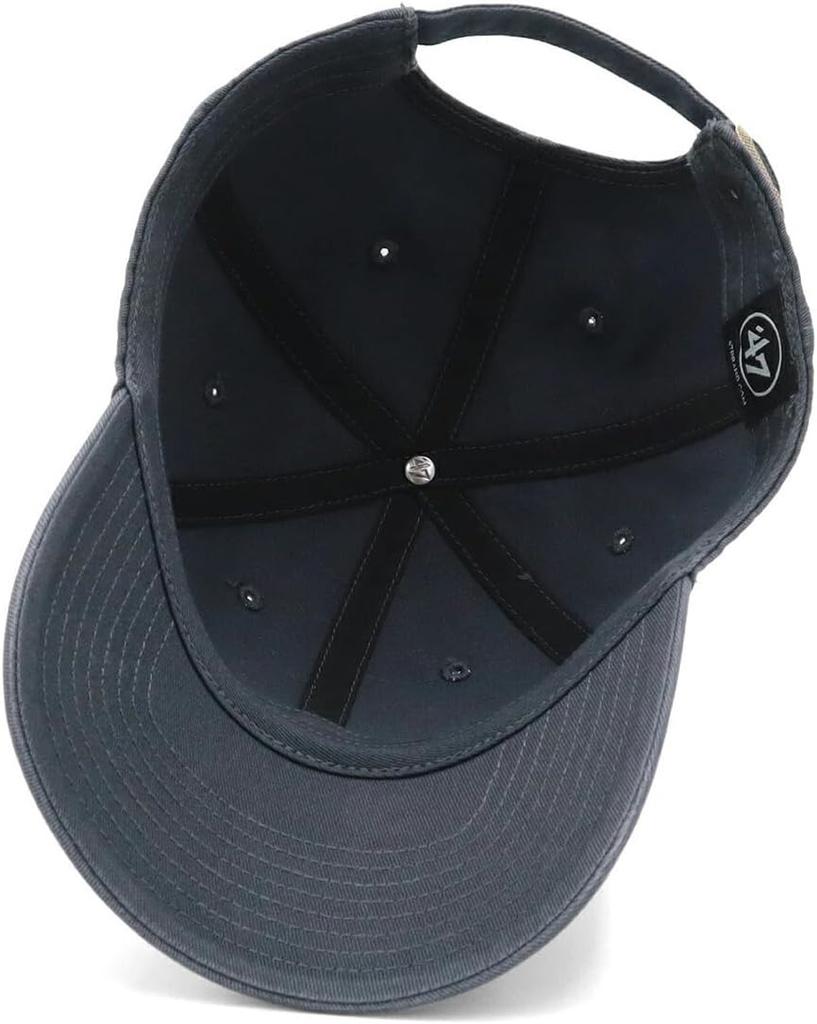 '47 Brand CLEAN UP Blank Cap - Vintage Navy - One Size - Garment Washed Cotton Plain