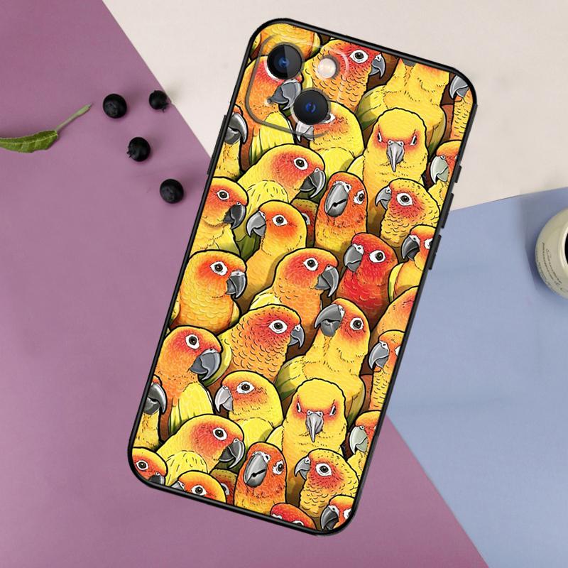 

Animal Parrot Bird Case For iPhone 14 13 11 12 16 15 Pro Max 12 13 Mini X XR XS MAX 7 8 14 16 15 Plus Back Cover iPhone 11