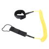 9.8ft Surf Leash Spiral TPU Coiled Stand Up Paddleboard Rope Surfboarding Ankle Strap 360 Degree