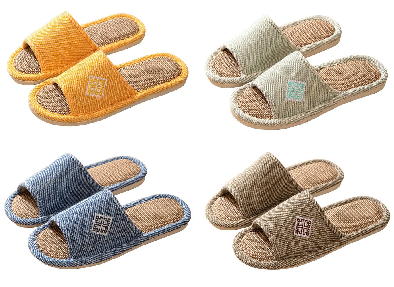 

CHFUDUO Домашний набор скандинавских тапочек для и комнатных тапочек для комнат и тапочек унисекс размера, 4, Весна, Лето, Осень, Стиль, Гости,