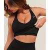 Gymshark Vital Seamless Halter Neck Tank With Shelf Black B2c9l Bb2j