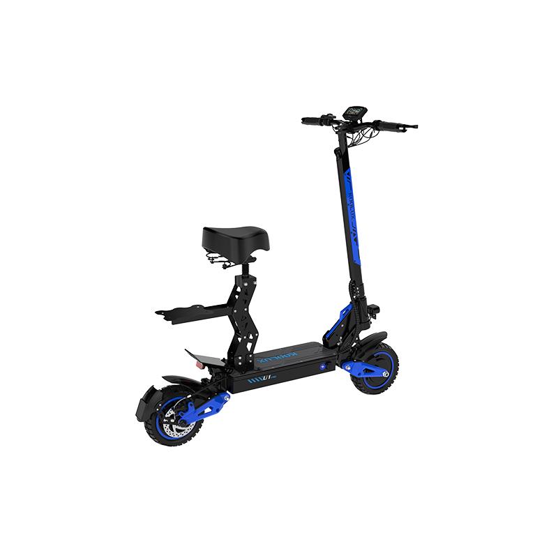 KOOLUX U1Pro All-Terrain Folding Electric Scooter 48V15.6Ah Battery 10 Inch Off-Road Tires 60-70KM Range Adult E-Scooter With Seat