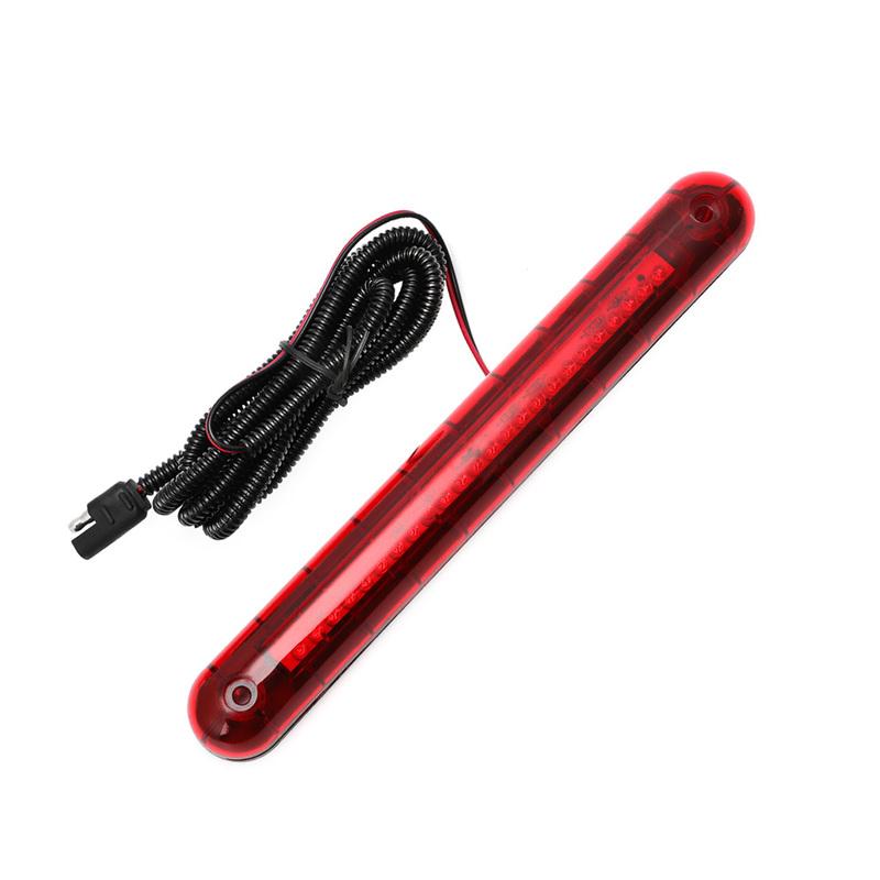 Universal 12V 24LED Auto LED Light Tail 3rd Third Brake Stop Lights Car Reversing Light High Mount Rear Tail Lamp Modified Light
