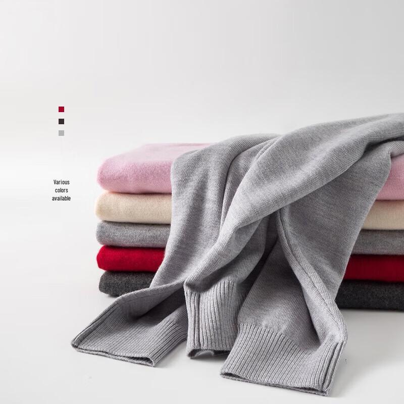 Hengyuanxiang Women's Fine-Spun Knit Wool Sweater